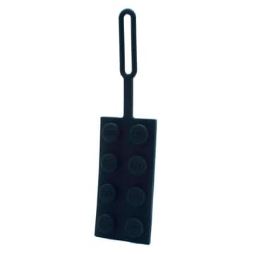 Black Brick Luggage Tag collectible