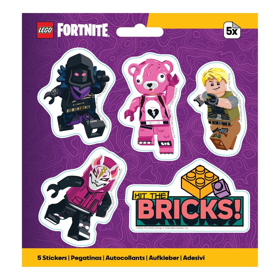 Fortnite Hit the Bricks Stickers collectible