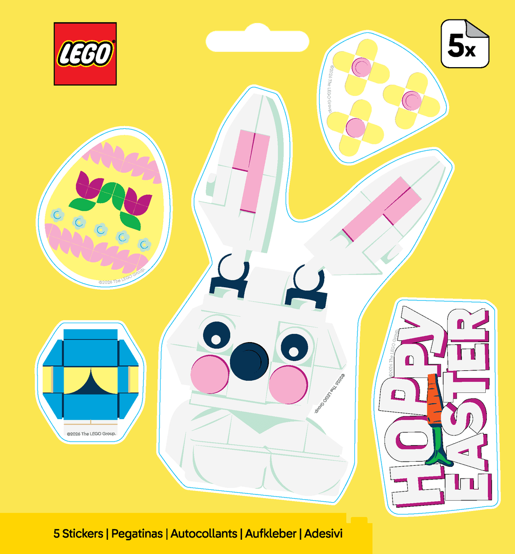 Easter Rabbit Stickers collectible