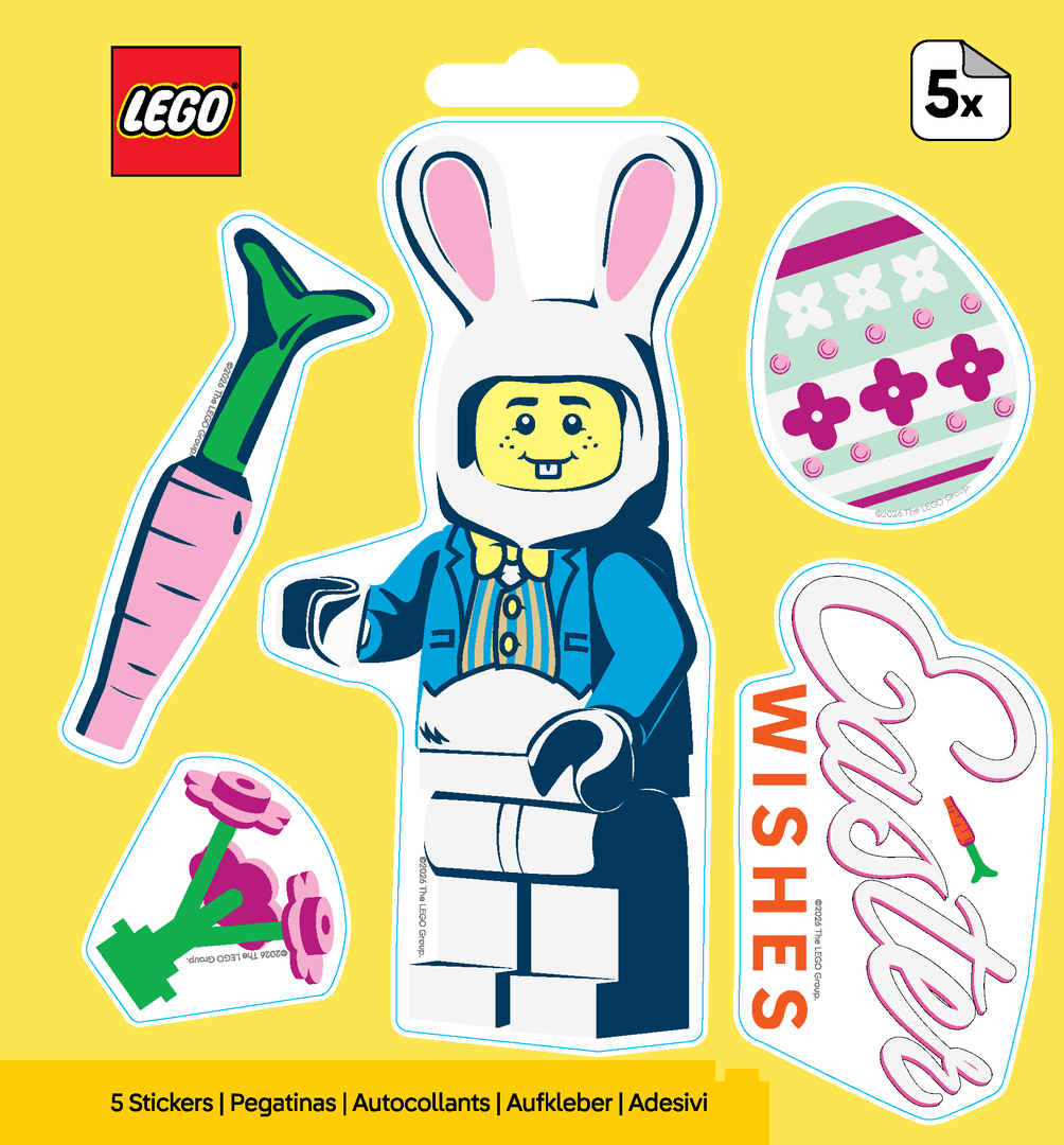 Easter Bunny Suit Guy Stickers collectible