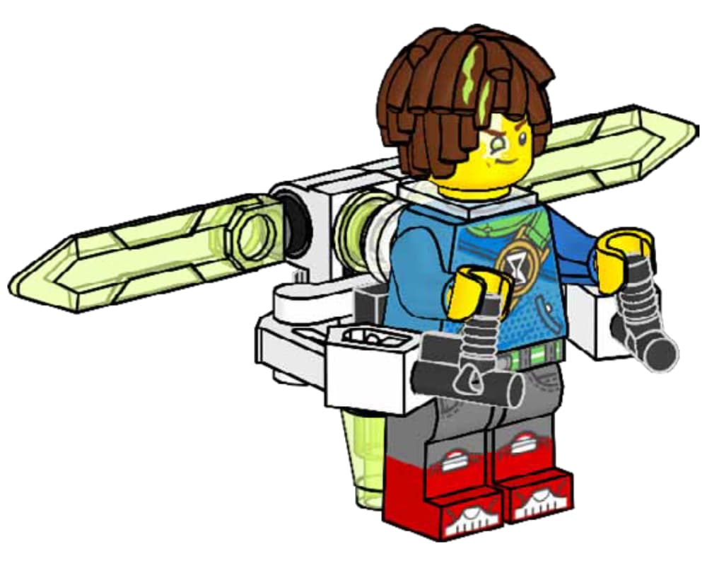 Mateo with Jet Pack collectible