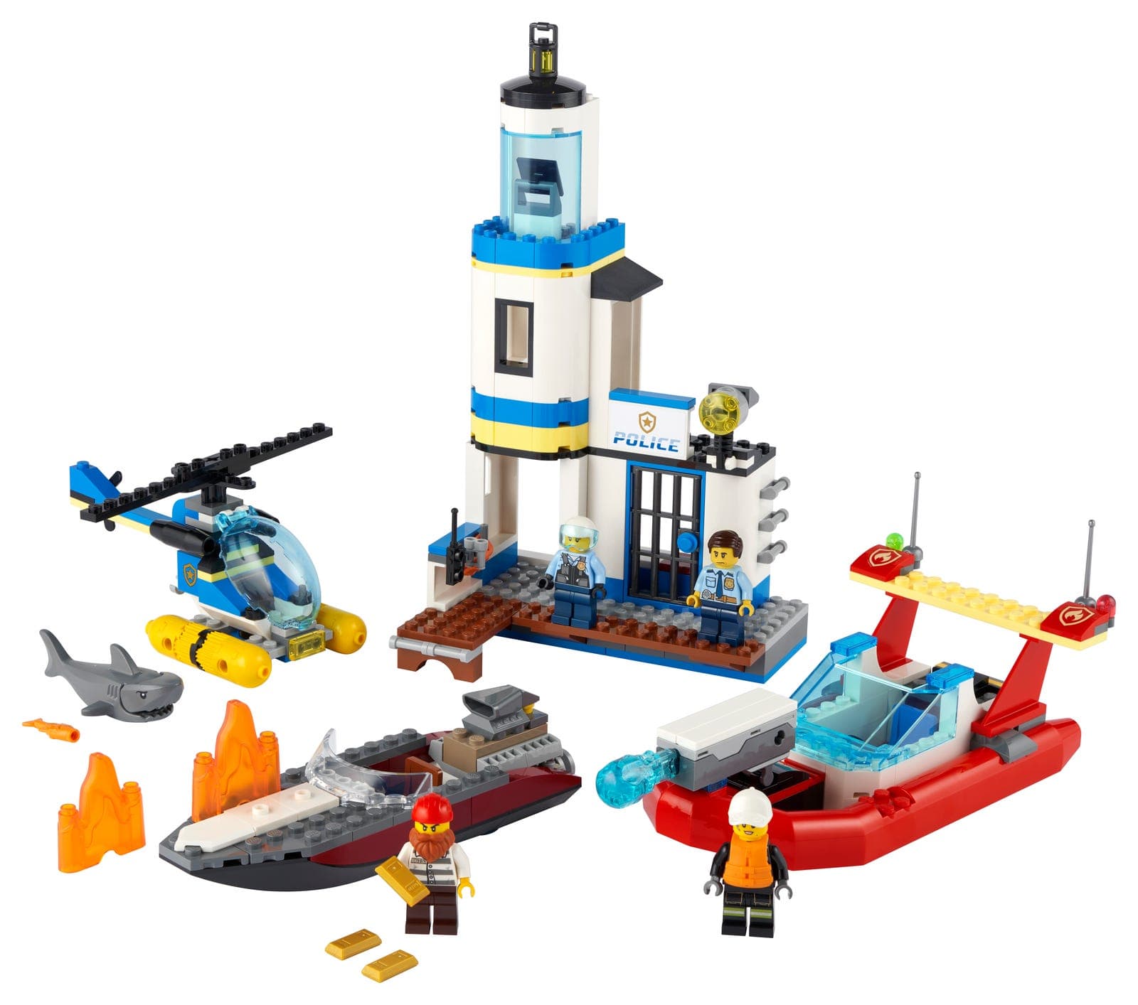 Seaside Police and Fire Mission collectible