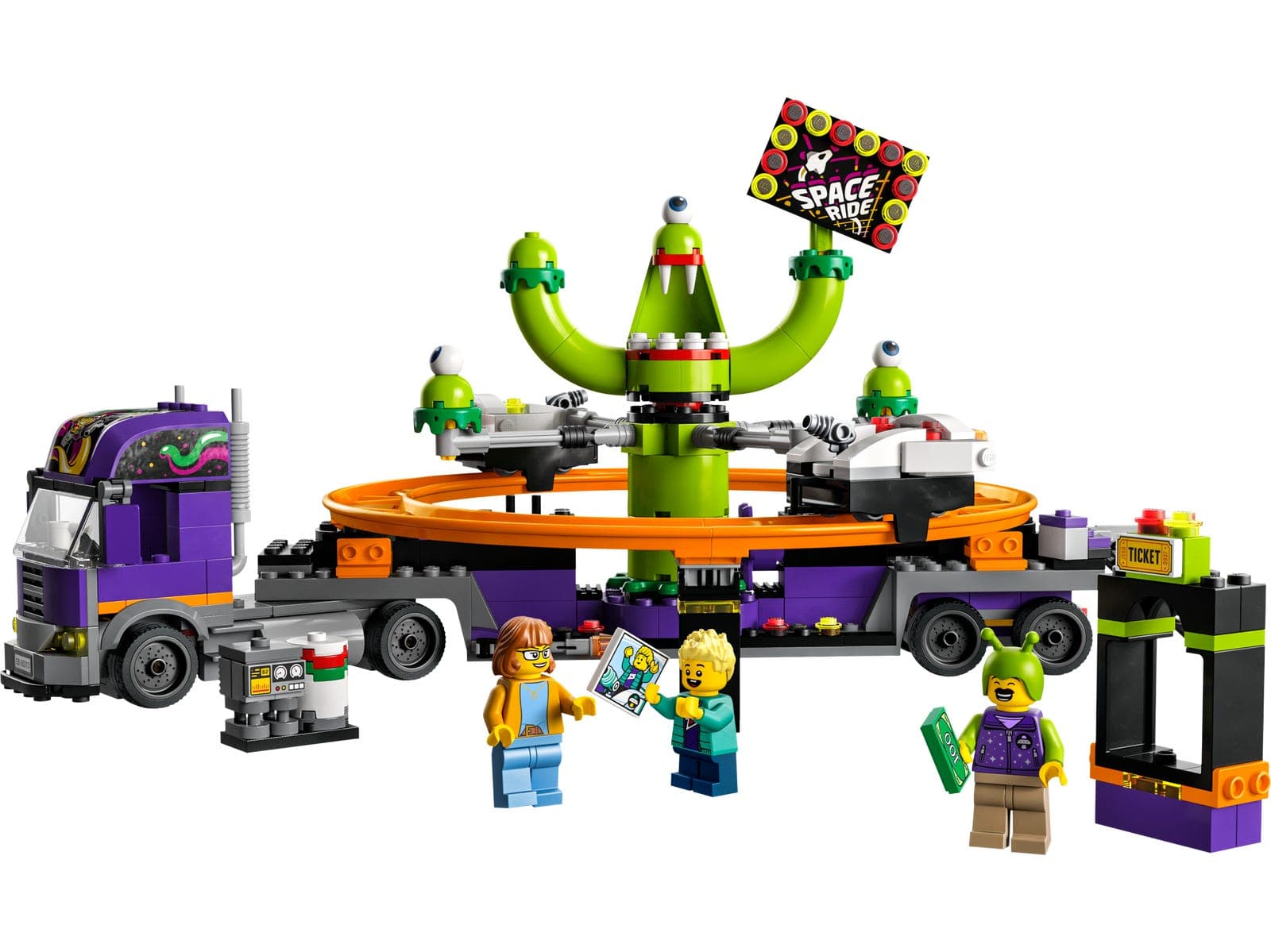 Space Ride Amusement Truck collectible