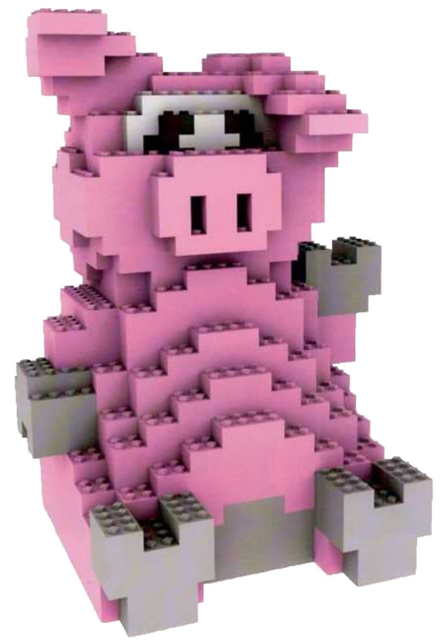 Easy Build Building Happening Piglet collectible