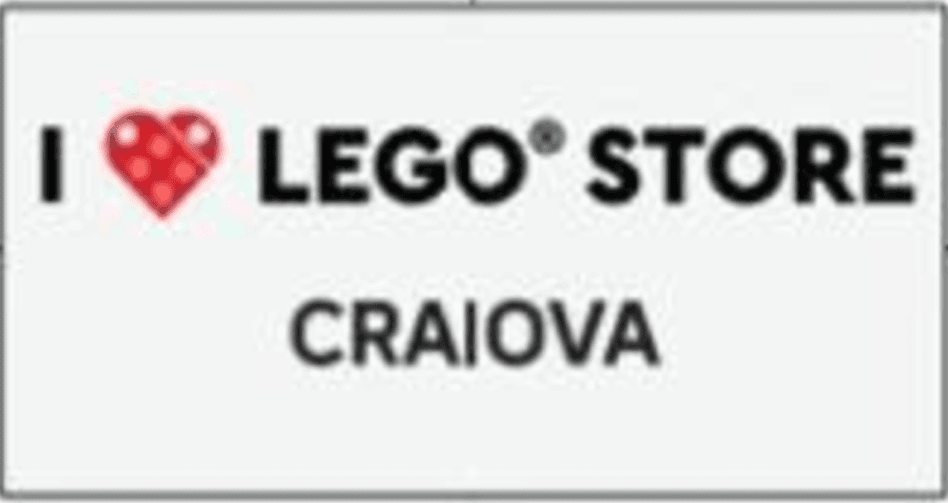 I [Heart] LEGO Store Craiova Tile collectible