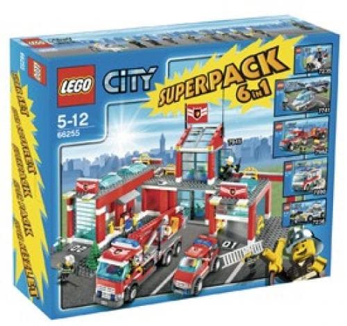 City Super Pack 6 in 1 collectible