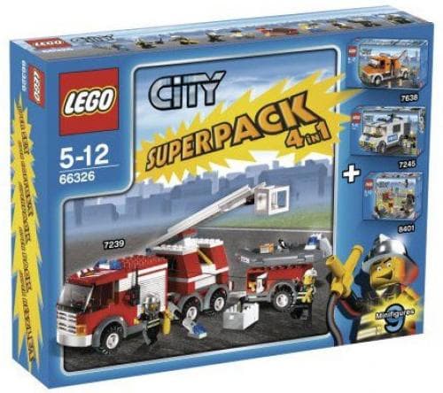 City Super Pack 4 in 1 collectible