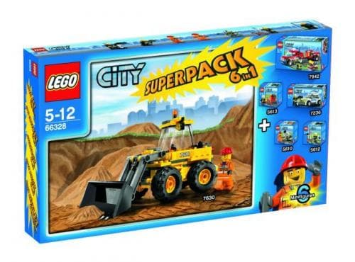City Super Pack 6 in 1 collectible