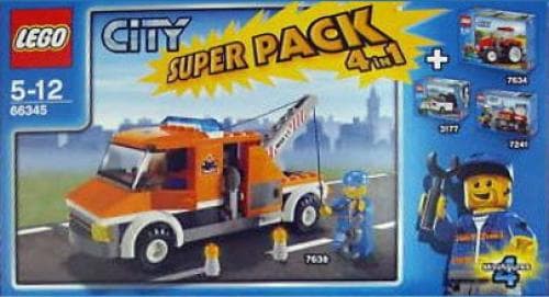 City Super Pack 4 in 1 collectible