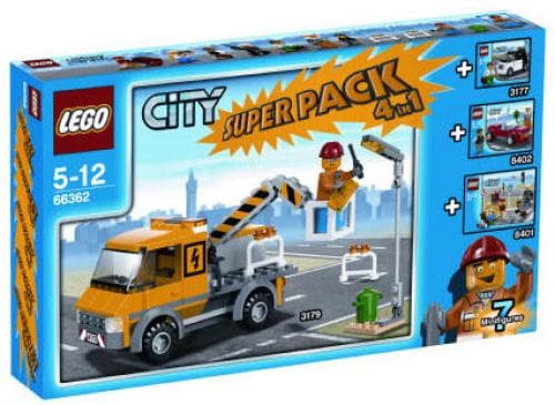 City Super Pack 4 in 1 collectible