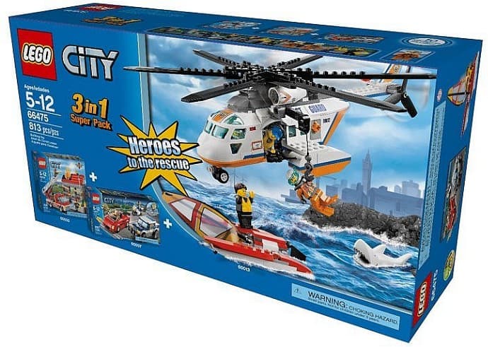 City Super Pack 3 in 1 collectible