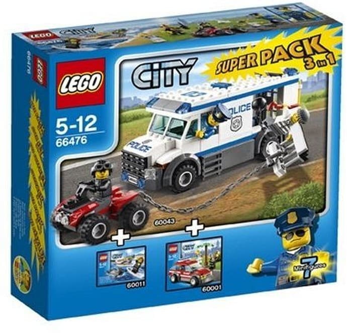 City Super Pack 3 in 1 collectible