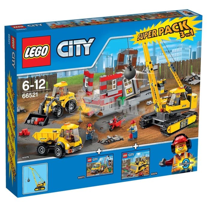 City Super Pack 3 in 1 collectible