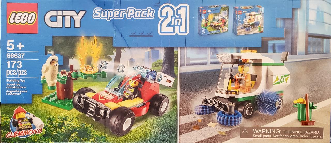 City Super Pack 2 in 1 collectible
