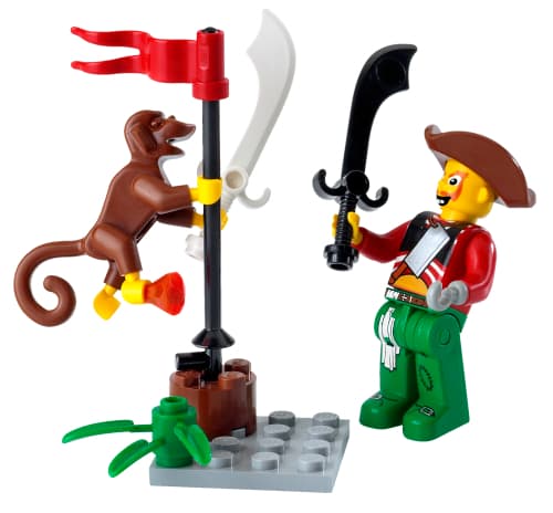 Harry Hardtack and Monkey collectible