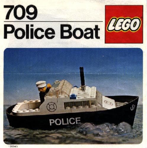 Police Boat collectible