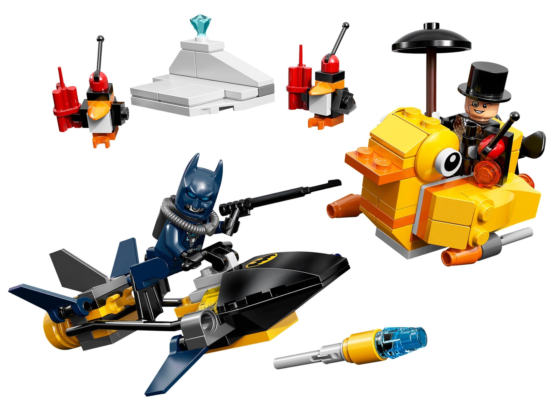 Batman: The Penguin Face off collectible
