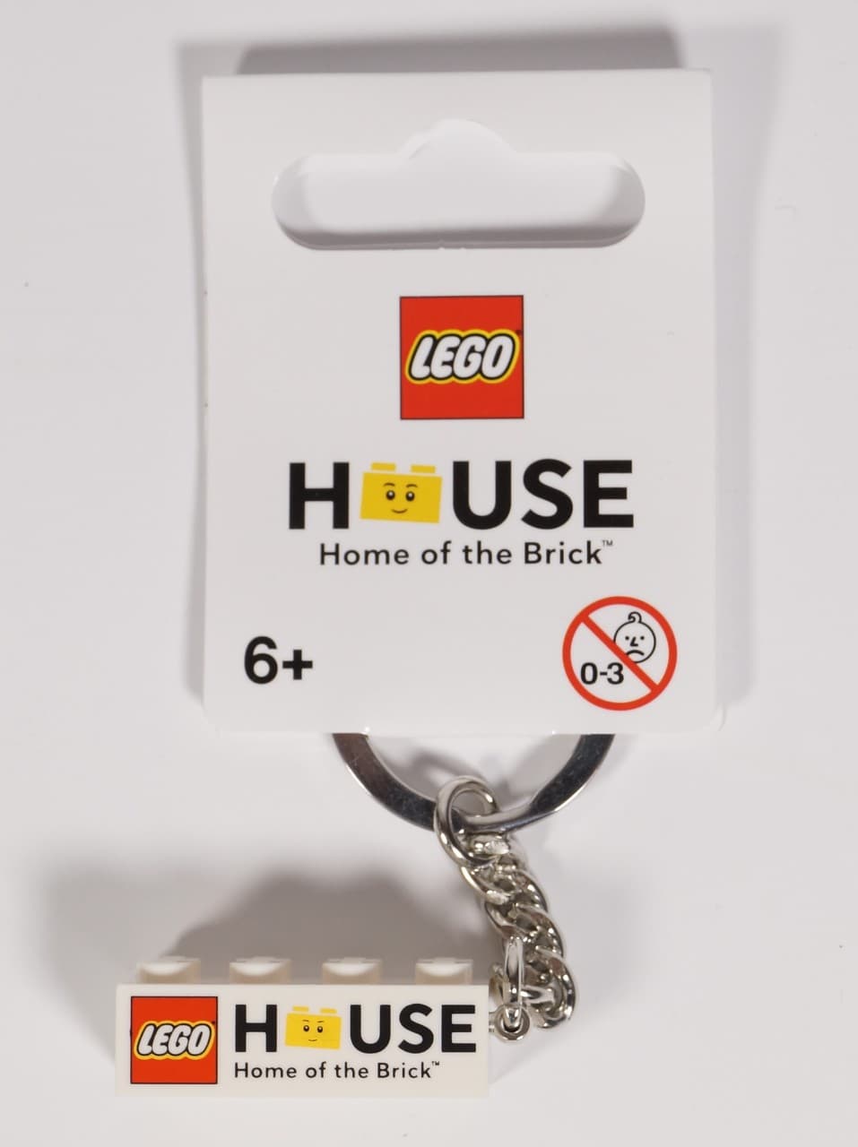 LEGO House Brick Key Chain collectible