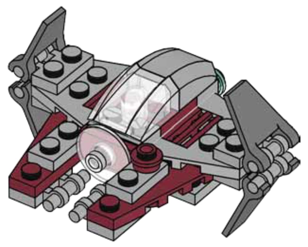 Jedi Interceptor collectible