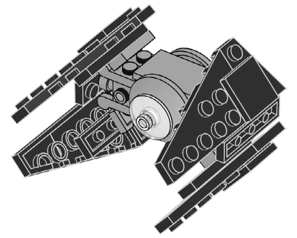 TIE Interceptor collectible