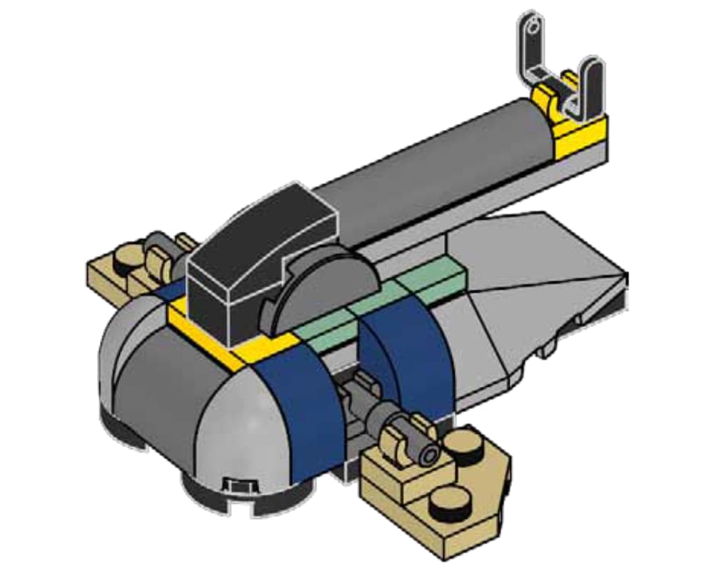 Jango Fett's Starship collectible