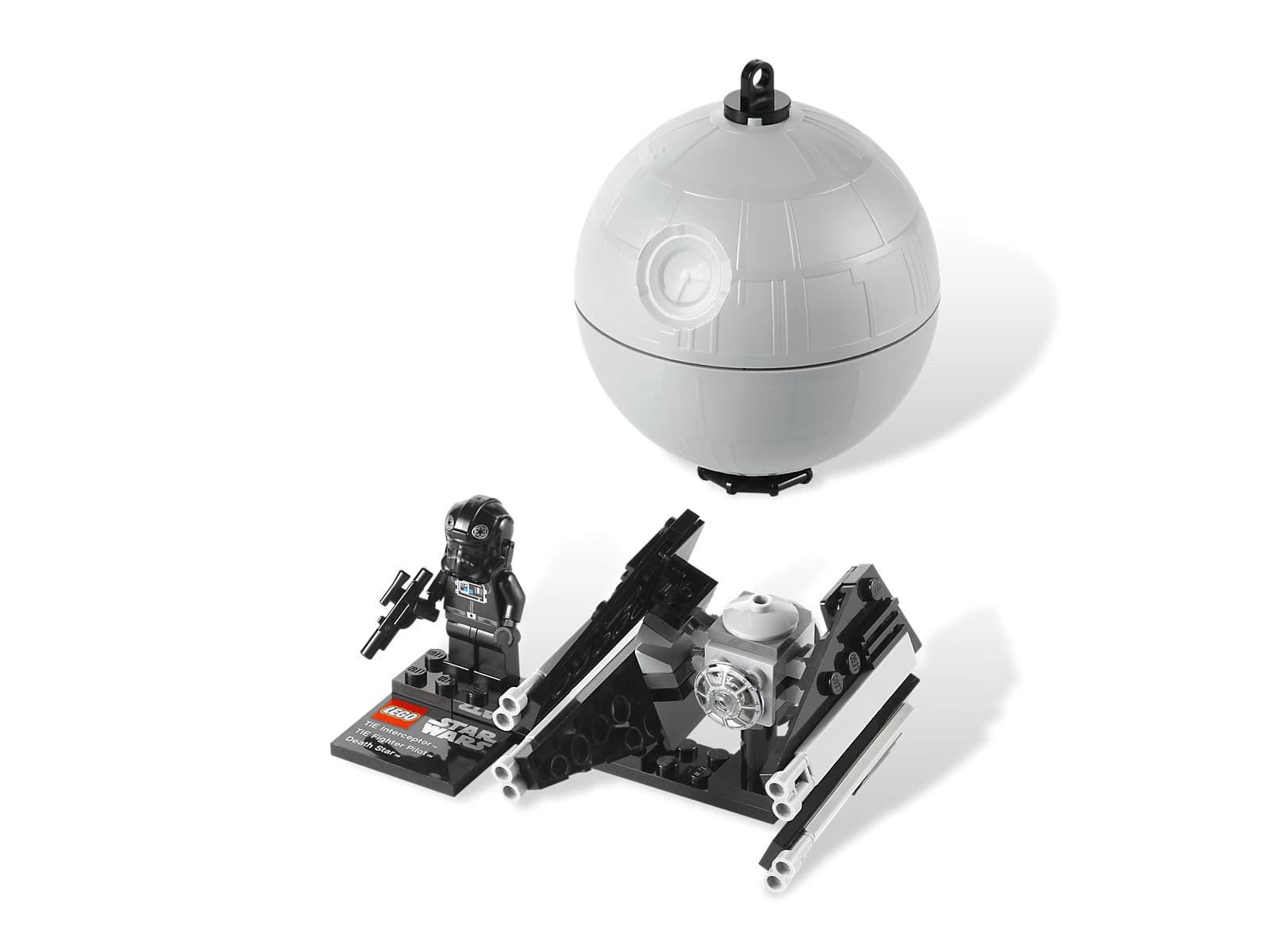 TIE Interceptor & Death Star collectible