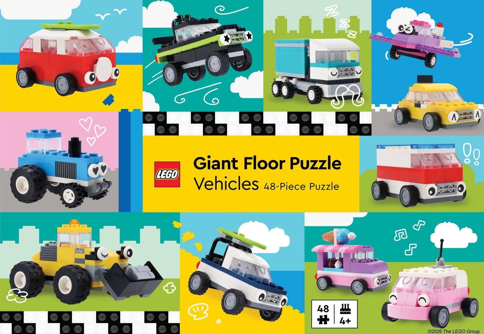 Giant Floor Puzzle: Vehicles collectible