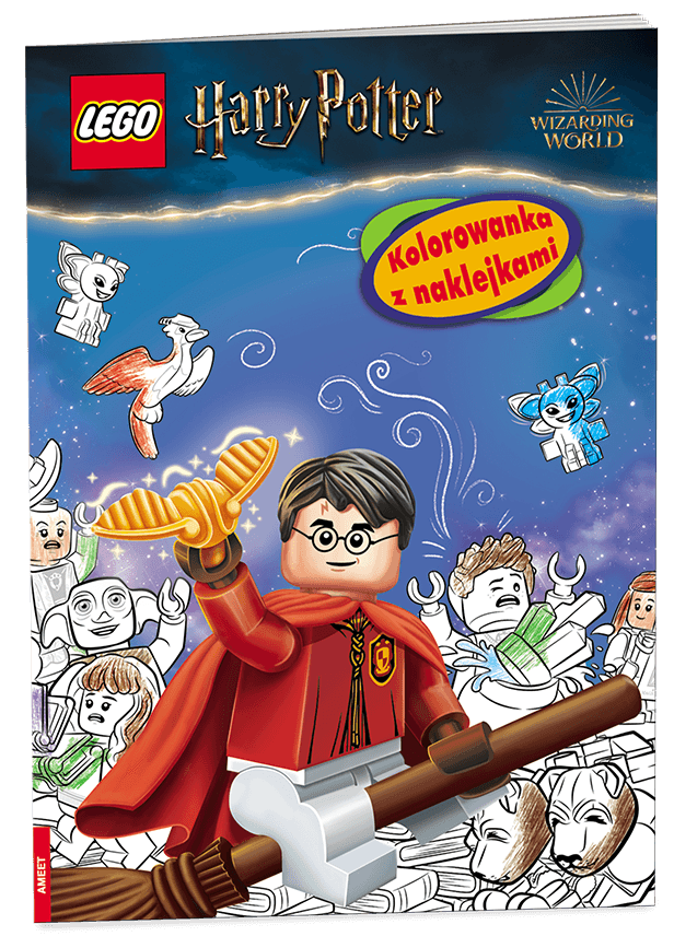 Harry Potter: Kolorowanka z Naklejkami collectible