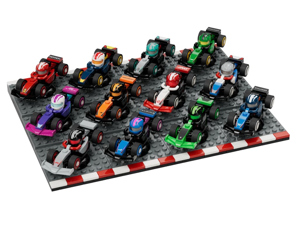 Display Podium for F1 Collectible Race Cars collectible