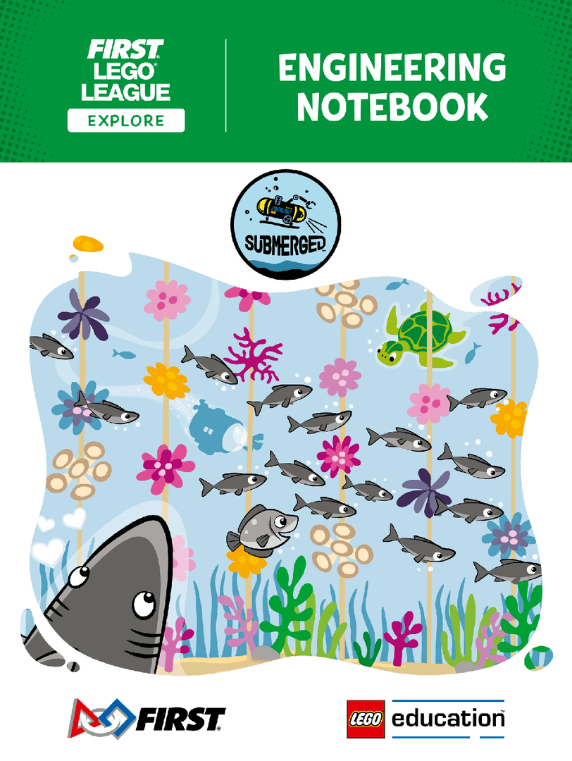 SUBMERGED Engineering Notebook (FLL Explore) collectible