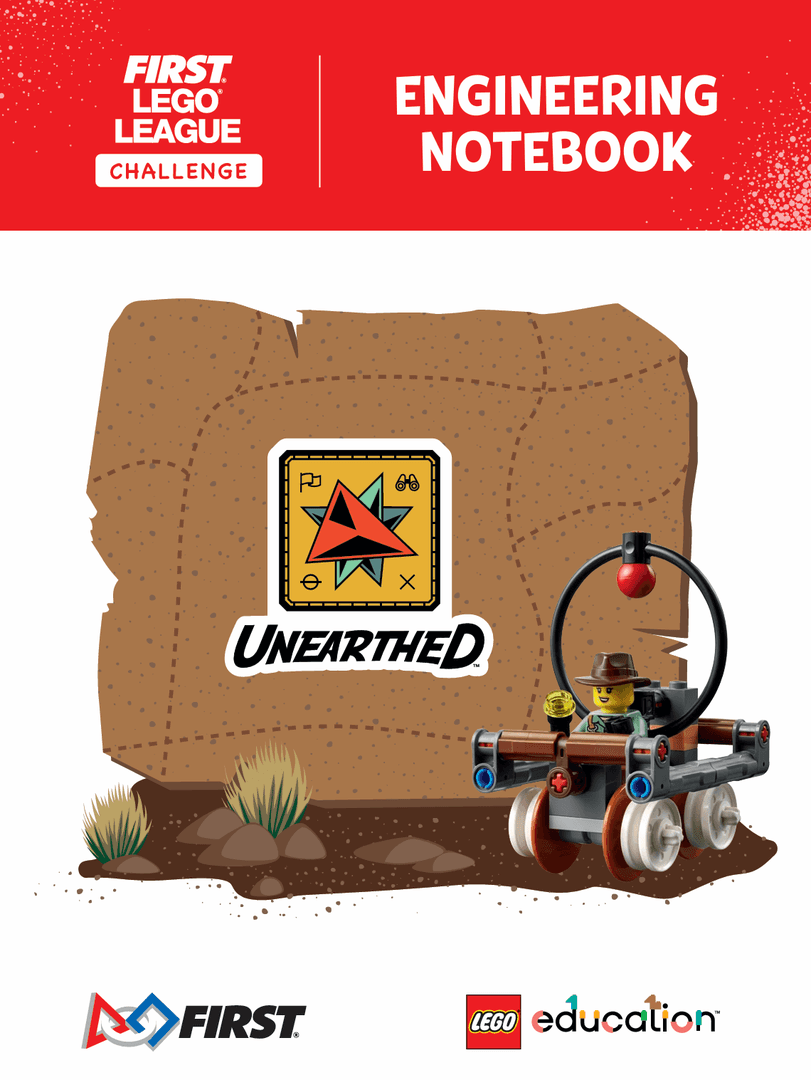 UNEARTHED Engineering Notebook (FLL Challenge) collectible