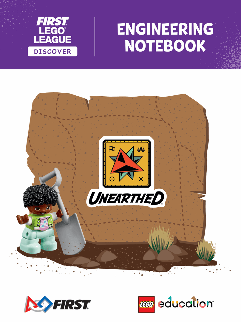 UNEARTHED Engineering Notebook (FLL Discover) collectible