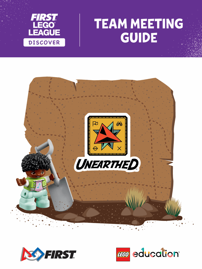 UNEARTHED Team Meeting Guide (FLL Discover) collectible