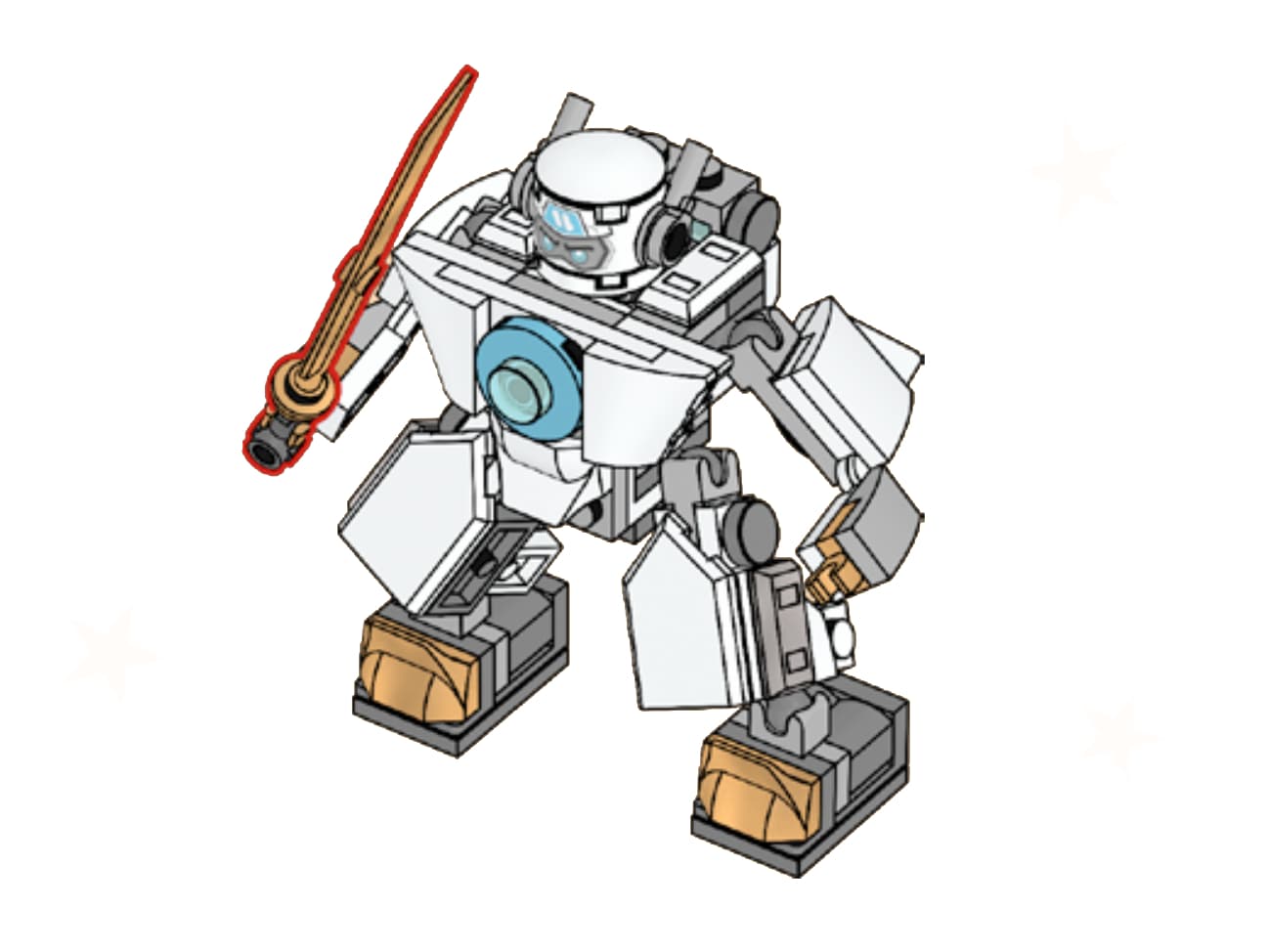 Zane-Mech collectible