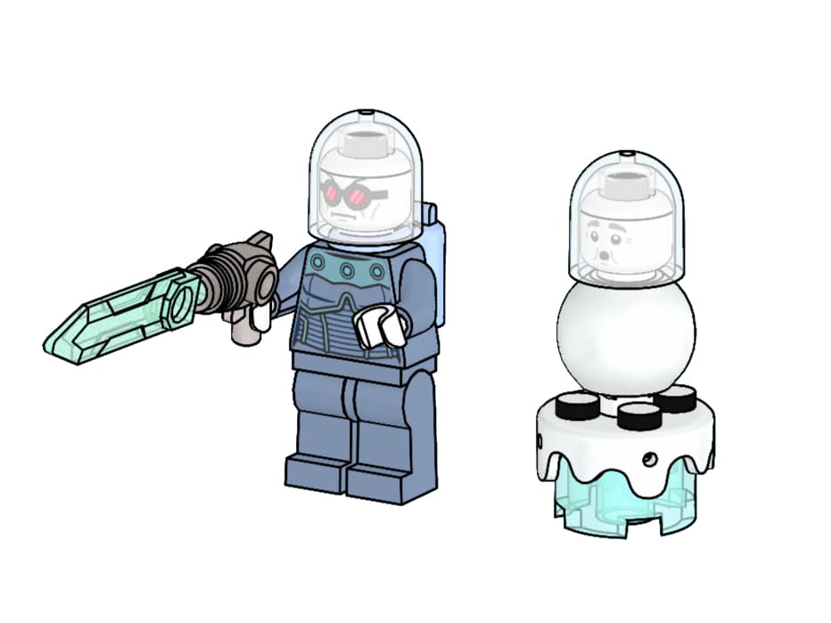 Mr. Freeze & Snowman collectible