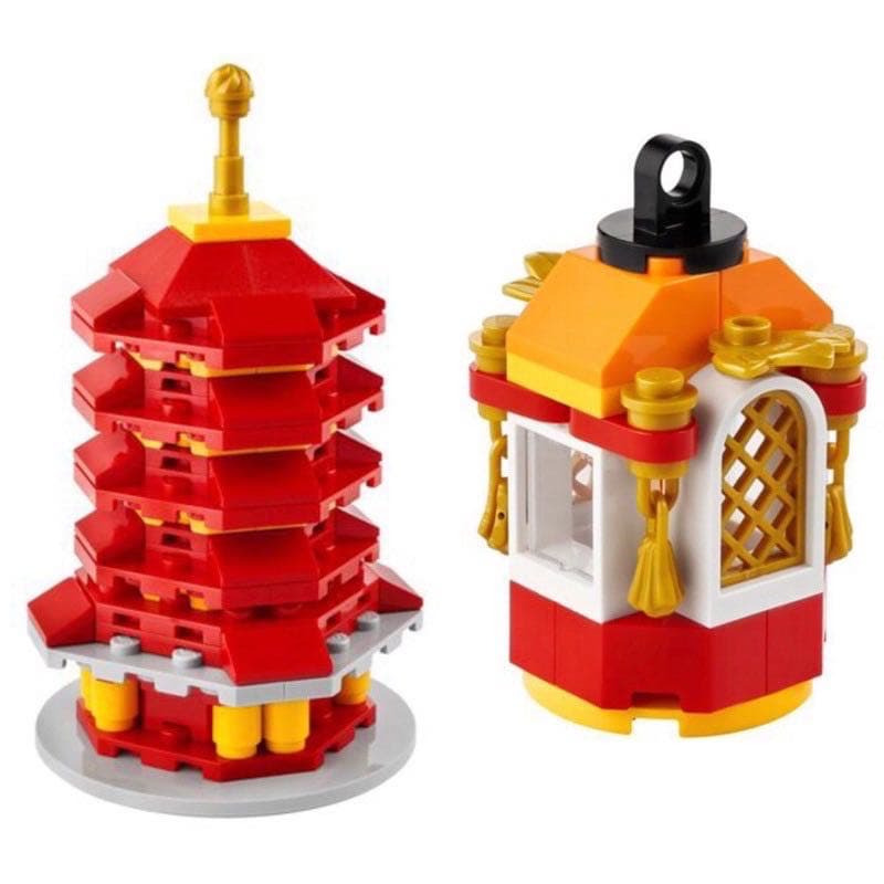 LNY Pagoda and LNY Lantern collectible