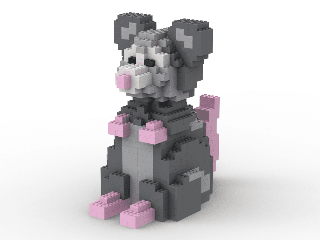 Easy Build Building Happening Rat collectible