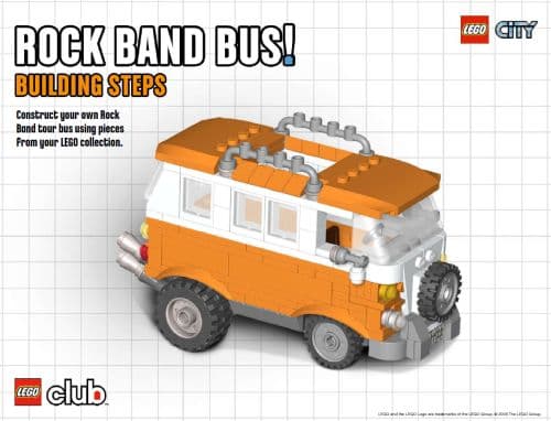 Rock Band Bus collectible