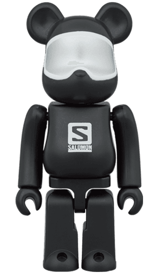 SALOMON BE@RBRICK 100% collectible