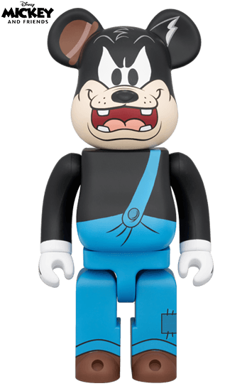BE@RBRICK PETE (MICKEY MOUSE & FRIENDS) 400% collectible