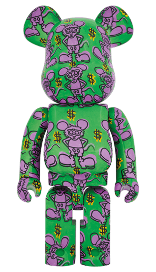 BE@RBRICK KEITH HARING #11 1000% collectible