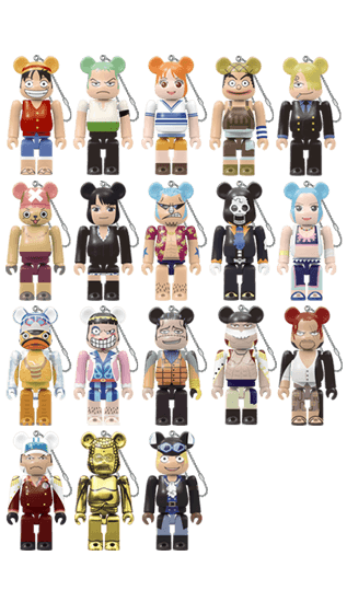 ワンピース BE@RBRICK Vol.2 collectible