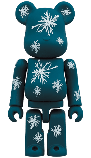白い恋人 × BE@RBRICK 雪の結晶 100% collectible