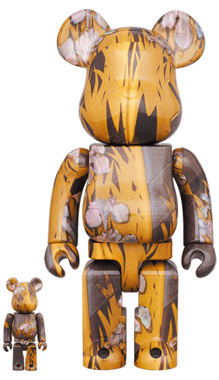 東京国立博物館 BE@RBRICK 尾形光琳 国宝「八橋蒔絵螺鈿硯箱」100% & 400% collectible