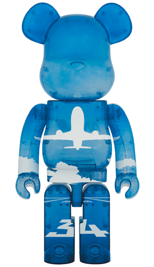 <ANAオリジナル> BE@RBRICK for ANA ANAブルースカイ 1000% collectible