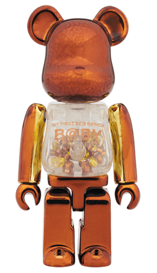 MY FIRST BE@RBRICK B@BY Steampunk Ver.100% collectible