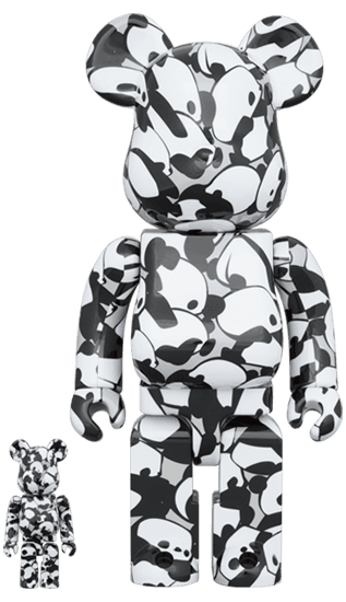 BE@RBRICK HanMeilin (PANDA) 100% & 400% collectible