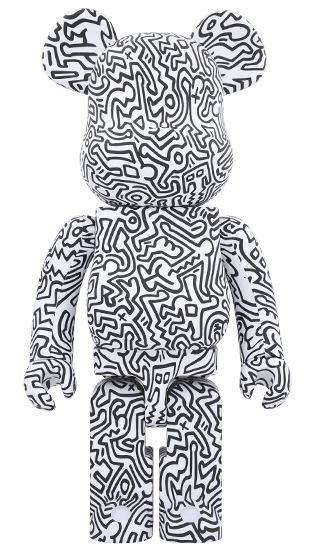 BE@RBRICK KEITH HARING #4 1000% collectible
