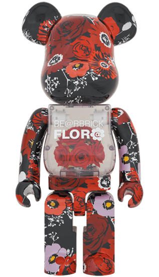 BE@RBRICK FLOR@ 1000% collectible