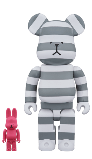 CRAFTHOLIC R@BBRICK 100% & BE@RBRICK 400% collectible